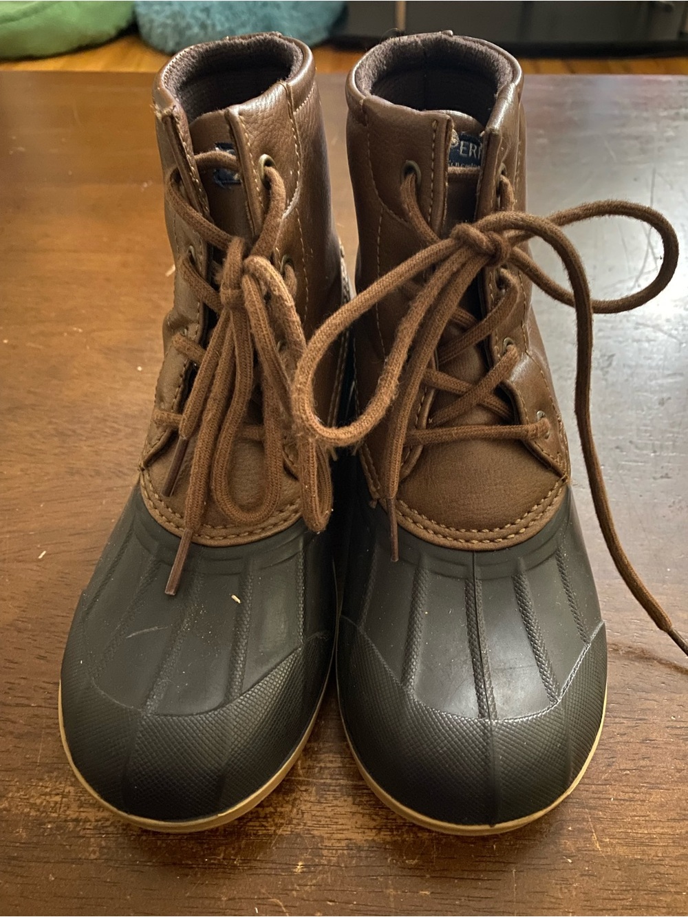 Sperry rainboots children size 1